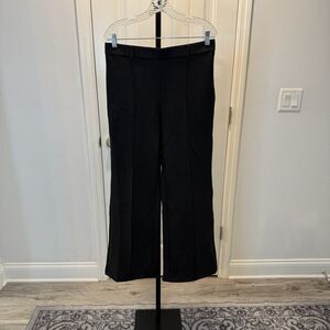 OGL High Waist Pants Size Large Black NWT Zip Pockets Stretch Comfort Lounge